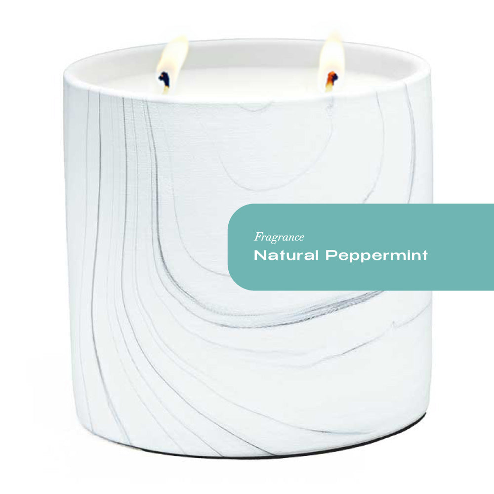 White Ceramic tea light wax melter – Glowed Candles