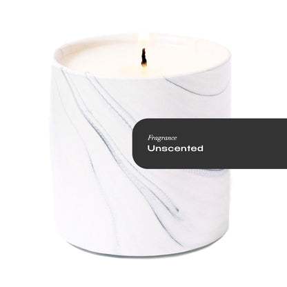 Unscented White Marble Candle 6oz